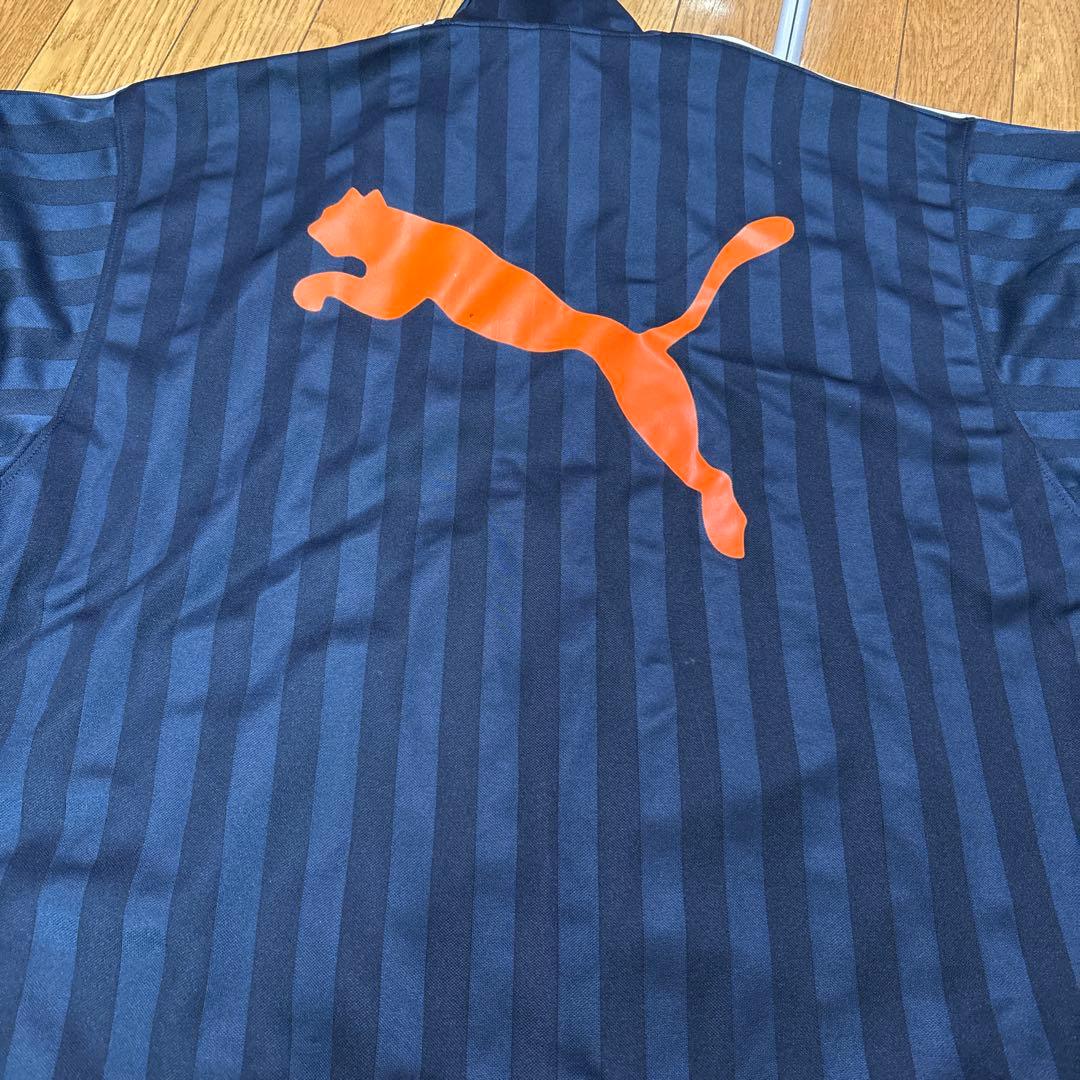 PUMA ストライプジャケット S-M ネイビー/オレンジ　赤　4枚セット