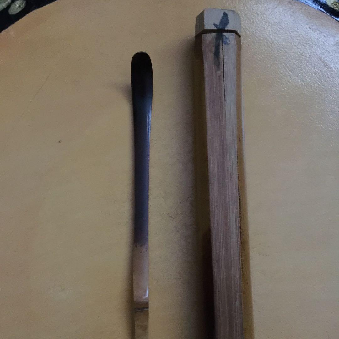 茶道具 茶杓 18.5センチ