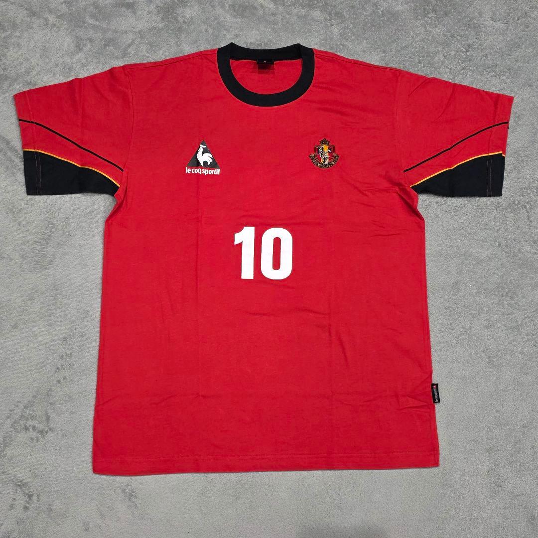 【未使用】ストイコビッチ　Tシャツ　O　ルコック　赤　グランパス　ピクシー