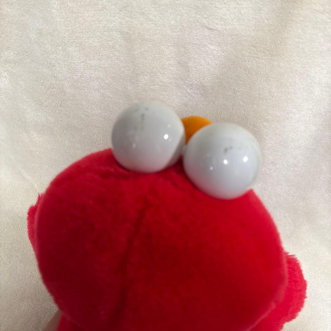 平成レトロ　おしゃべり　エルモ ぬいぐるみ ヴィンテージ　セサミストリート