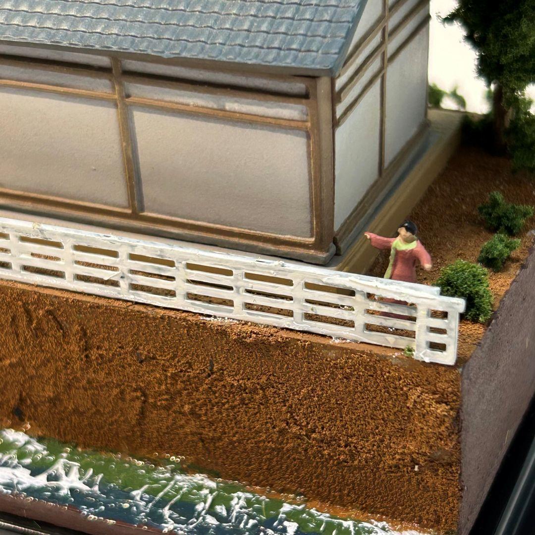 おやまかわ様ご予約品　江ノ電 江の島腰越 こゆるぎ神社 鉄道ジオラマ　Nゲージ