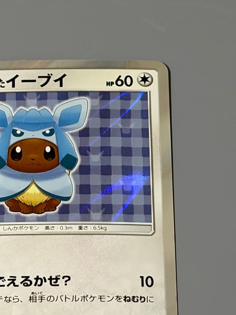 ポンチョを着たイーブイ グレイシア プロモ SM-P ポケモンカード ポケカ
