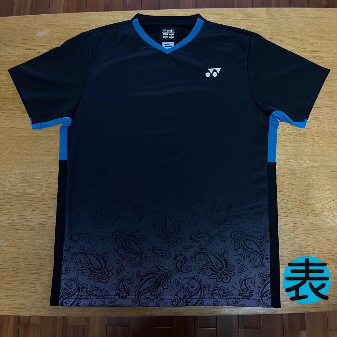 YONEX 練習着 ユニフォーム バドミントンウェア　O,Lサイズ　ペイズリー柄