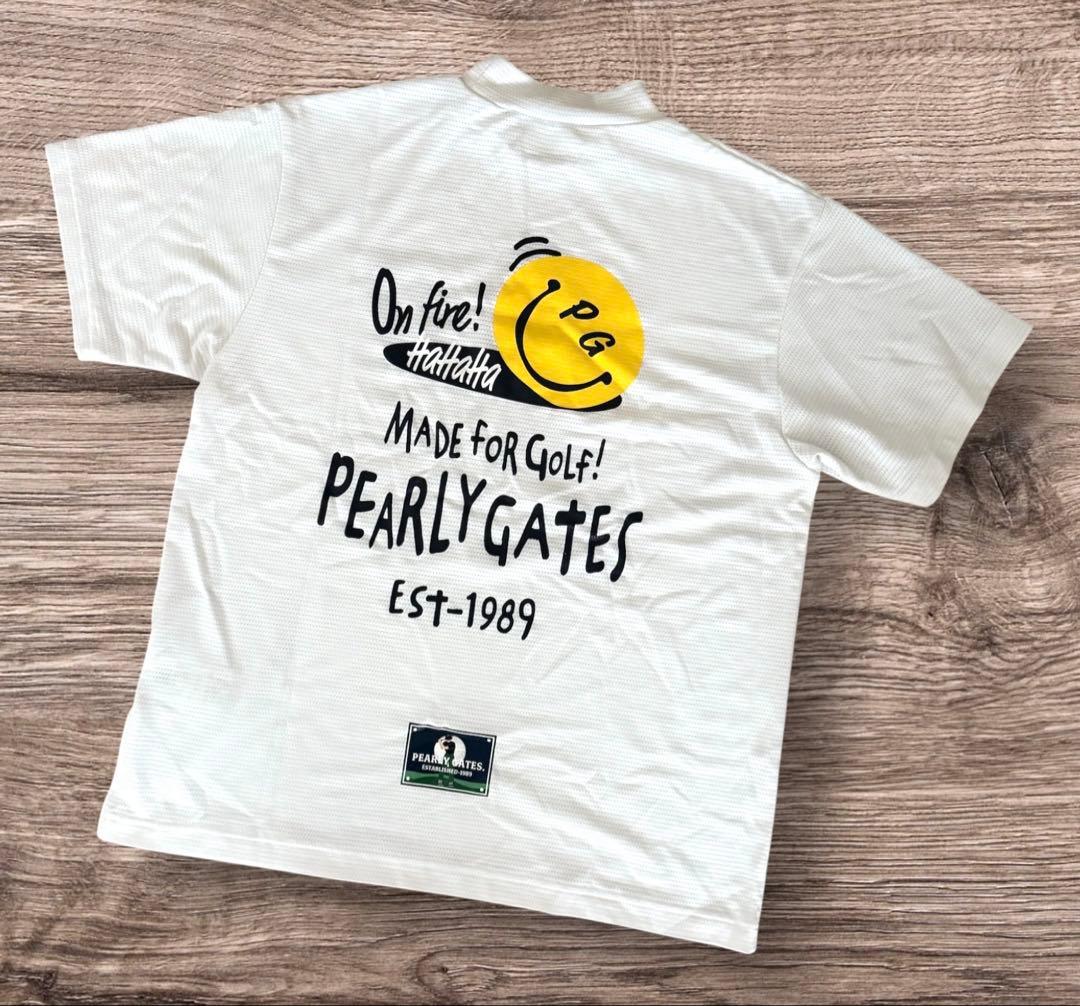 タグ付未使用！PEARLY GATES 半袖モックネックシャツ　サイズ1