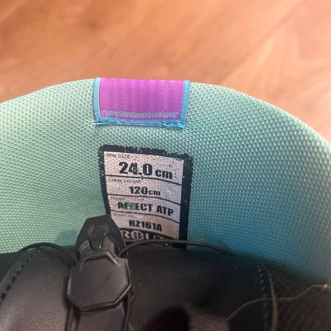 ROLIZE スノーボードブーツ 女性用 ブラック/ミント