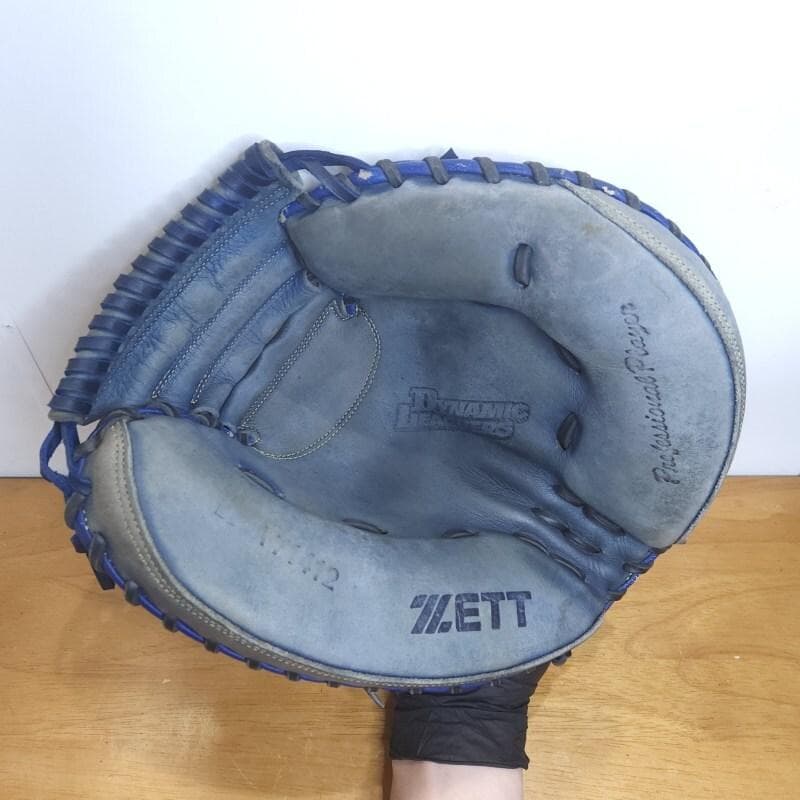 ZETT 古田モデル 日本製 旧ラベル 児童用 キャッチャーミット 軟式グローブ