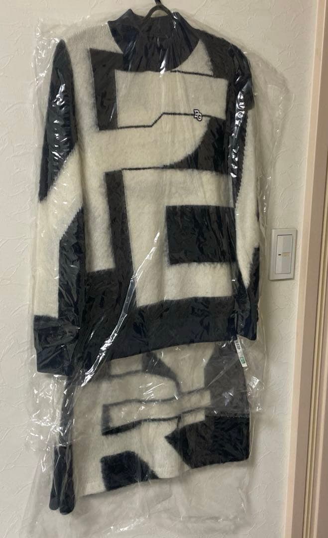 パーリーゲイツ　ニットセットアップ　ネイビー