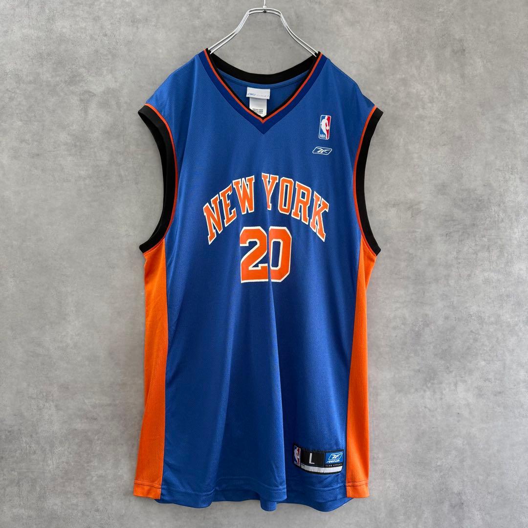 Reebok KNICKS HOUSTON ♯20 ヒューストン ゲームシャツ