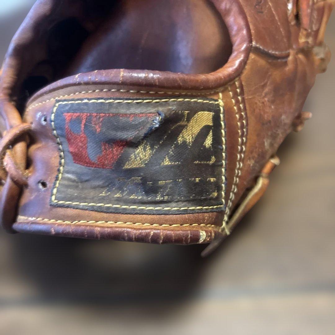 70'S MIZUNO ワールドウィン 赤カップ 硬式グローブ オリジナル