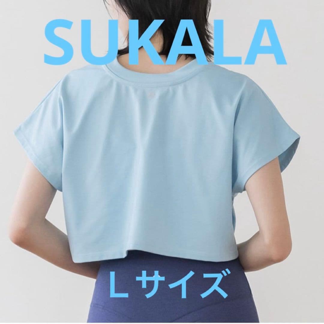 【SUKALA】《Ｌサイズ》ブラトップ付きTシャツ