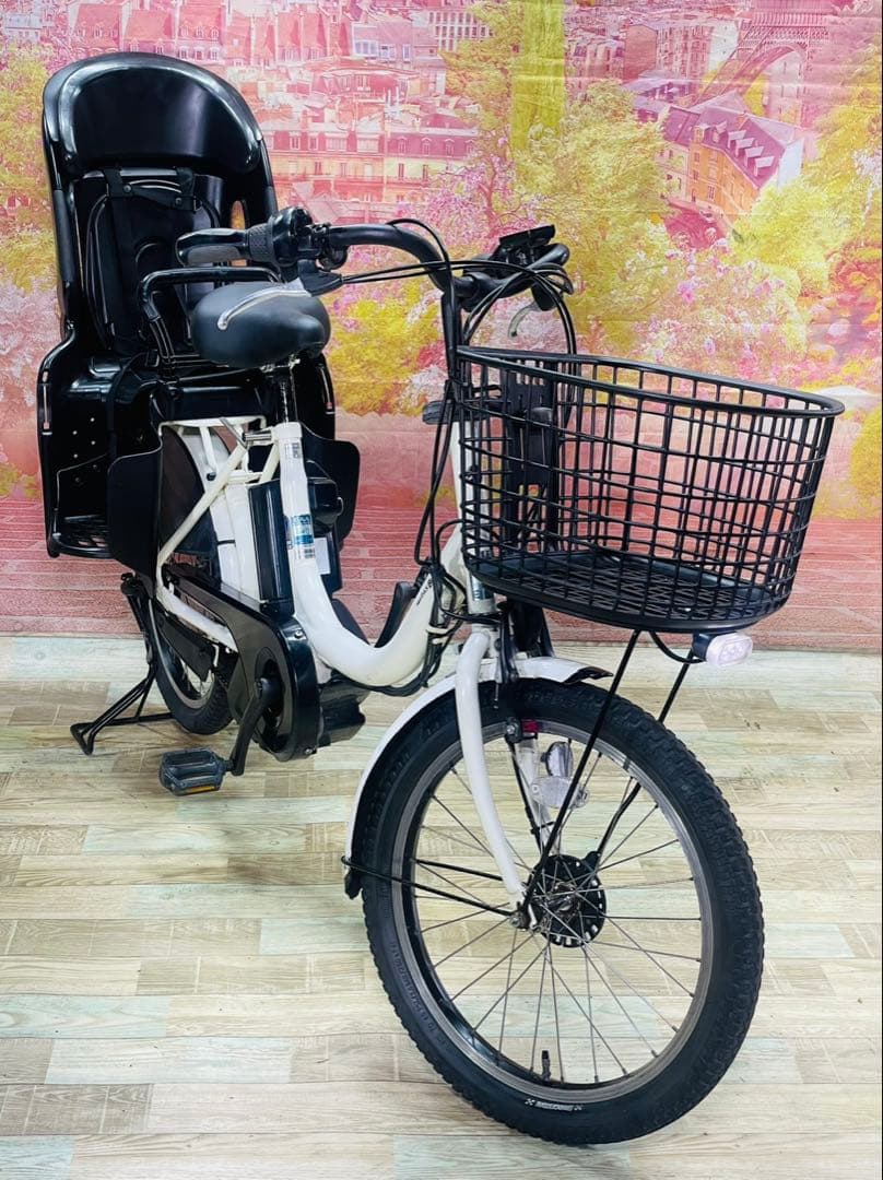 ZK3464 電動自転車 ヤマハ パスバビー 子供乗せ 20インチ 送料無料