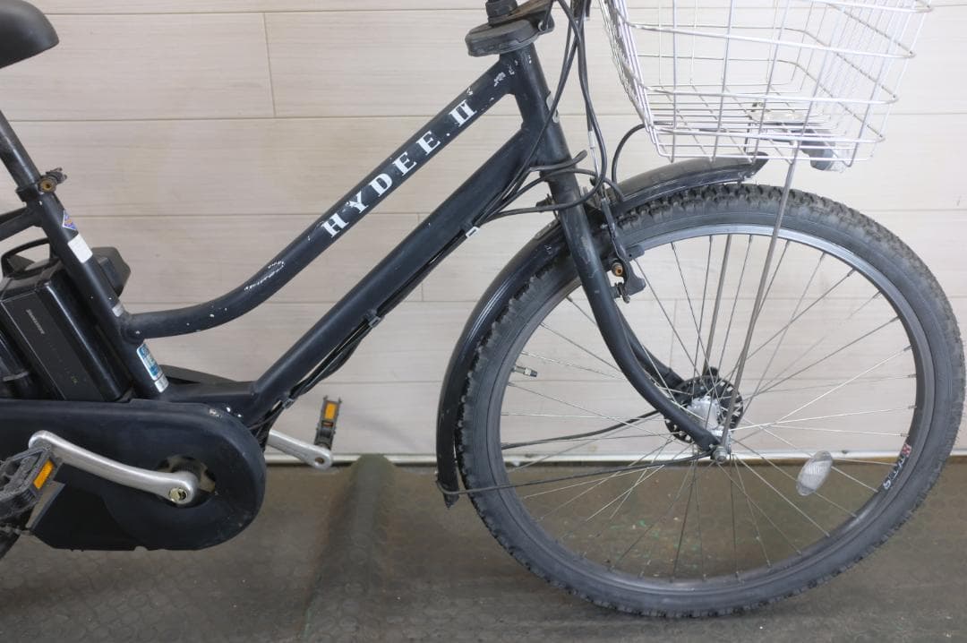 電動自転車ブリヂスト　HYDEE.Ⅱ　26インチ　3段　8.7Ah充電器あり