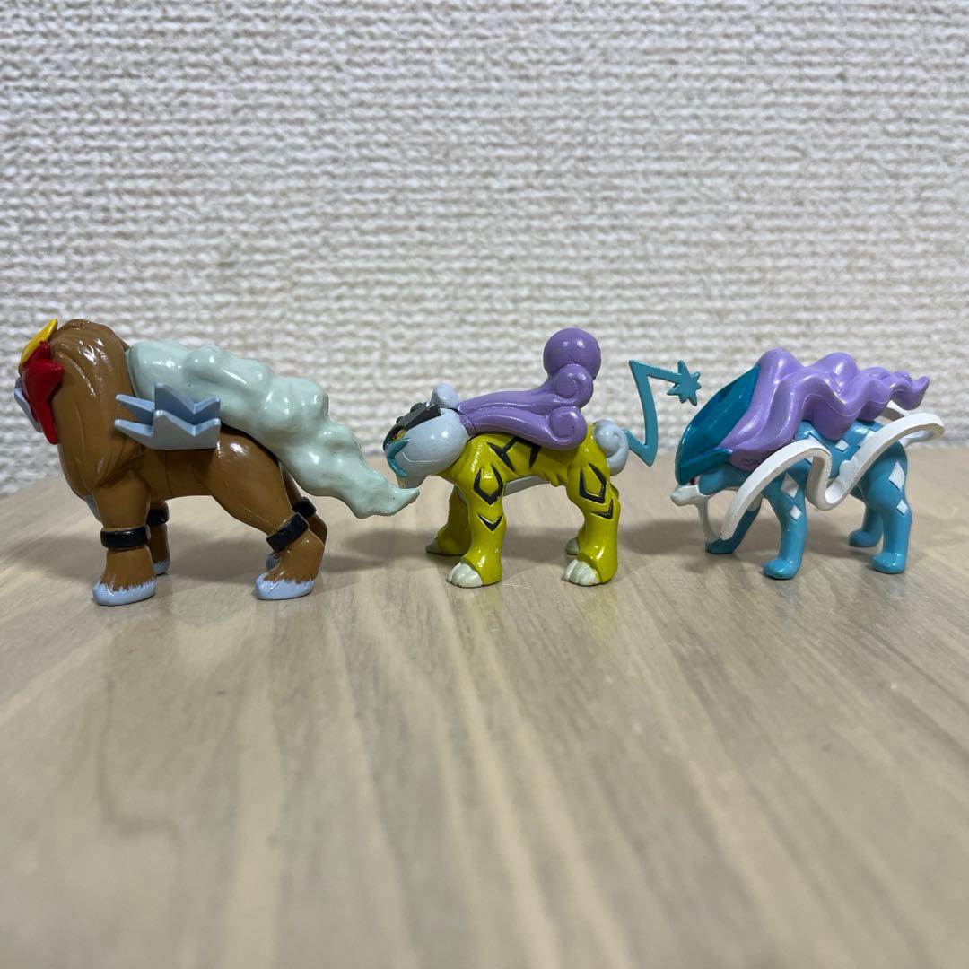 ポケモン　エンテイ　ライコウ　スイクン　三犬　モンコレ　旧　初期