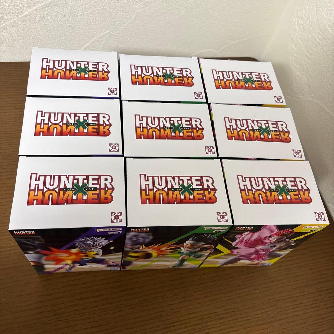 ハンターハンター フィギュア　9点セット ゴン キルア ヒソカ