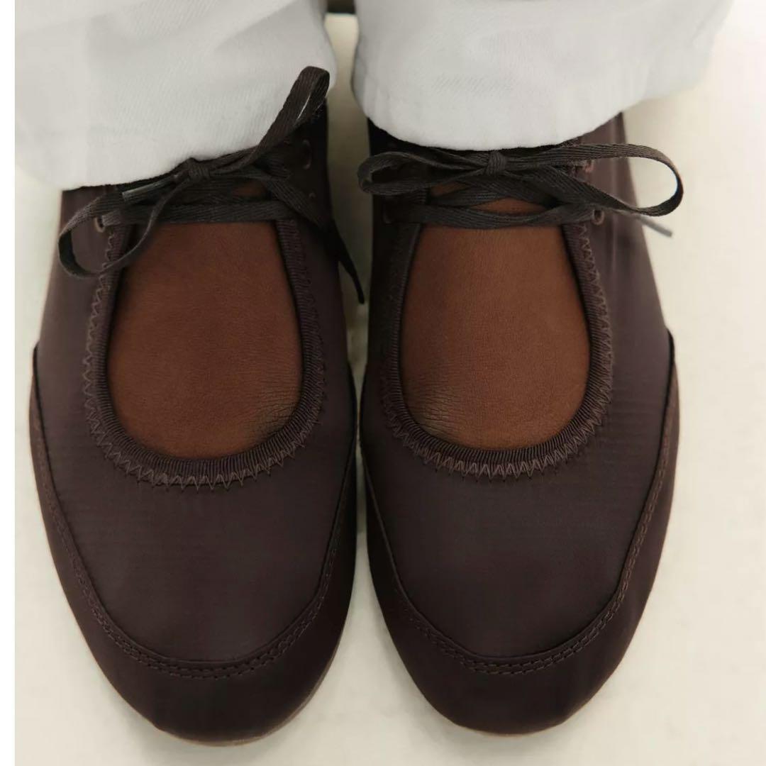ZARA 23cm バレリーナシューズ　ブラウン　完売品