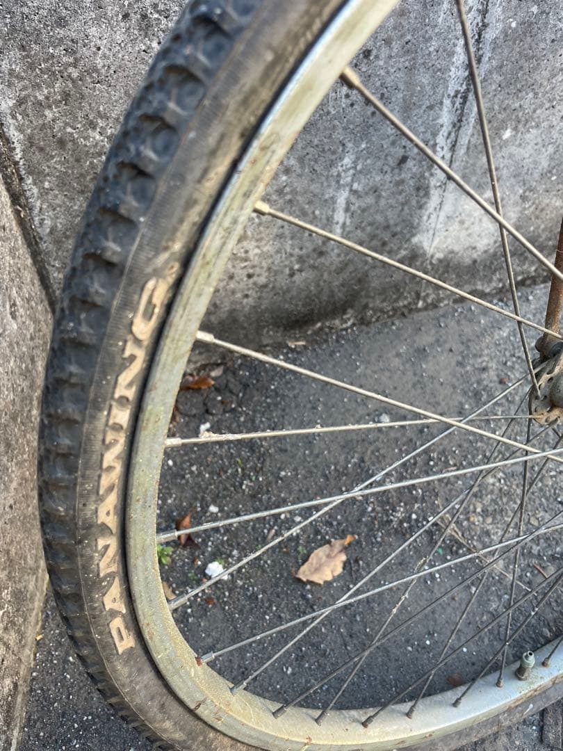 値下げ　昭和レトロ　自転車　ギア付き　ジャンク