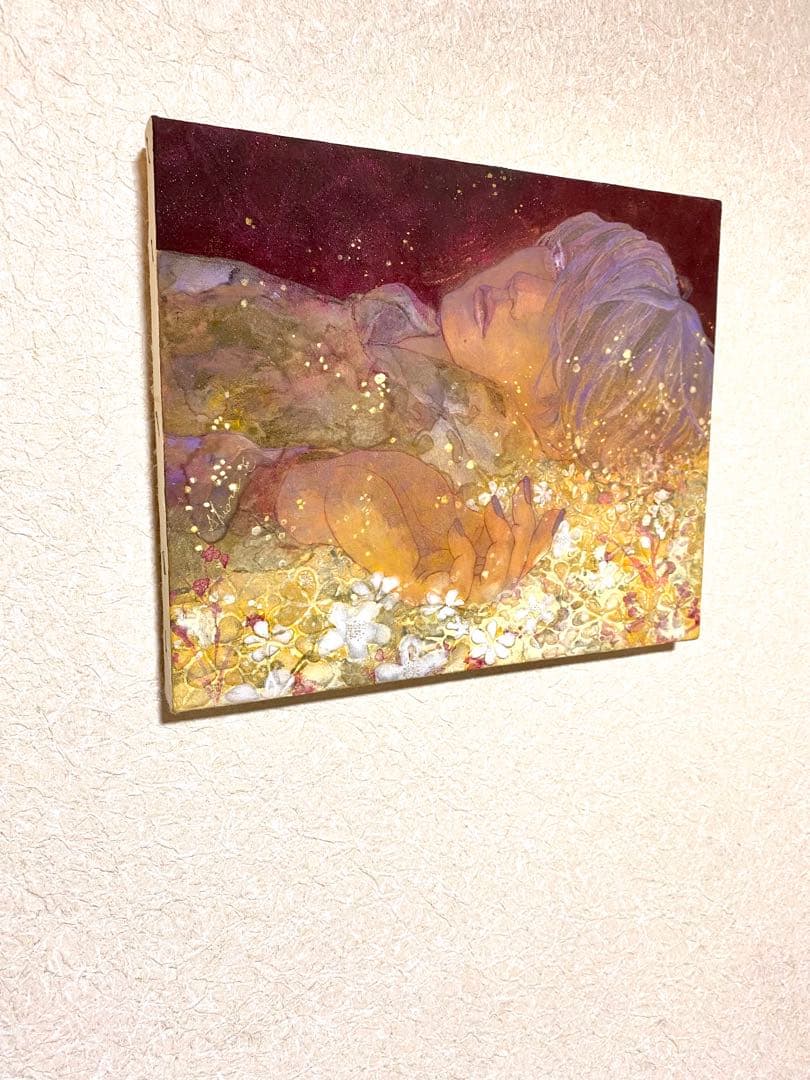「隣に君が」原画 / 絵画 / 一点物/男性/日本画