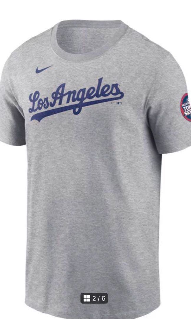 売切れ商品　希少グレー【ドジャース　フリーマン】MLB 東京シリーズTシャツ