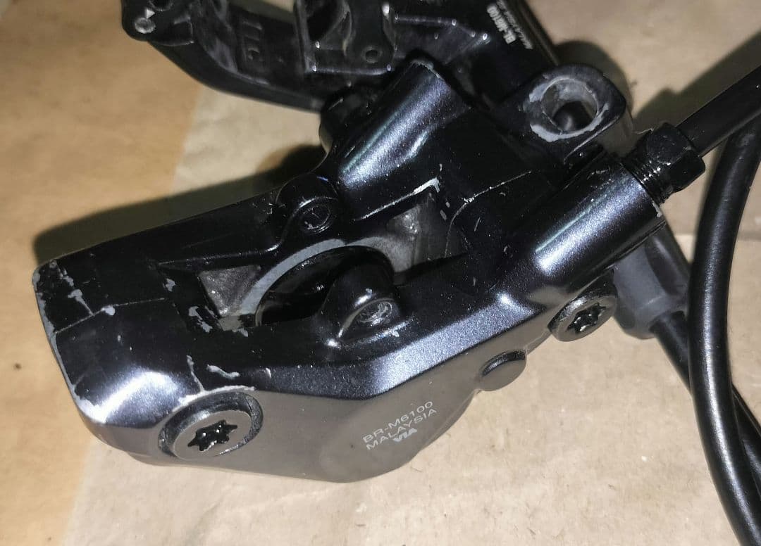 SHIMANO DEORE M6100 油圧ディスクブレーキセット