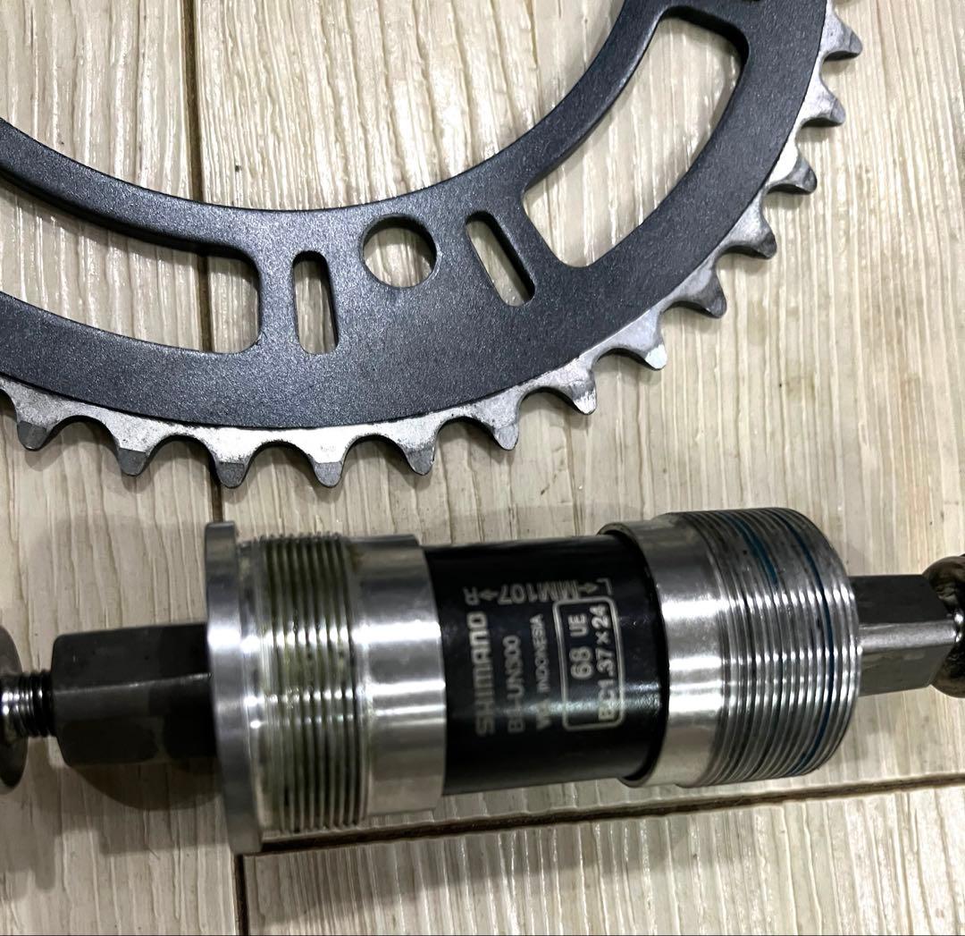 DIMENSION Crank Arm Set シマノBB チェーンリング付き