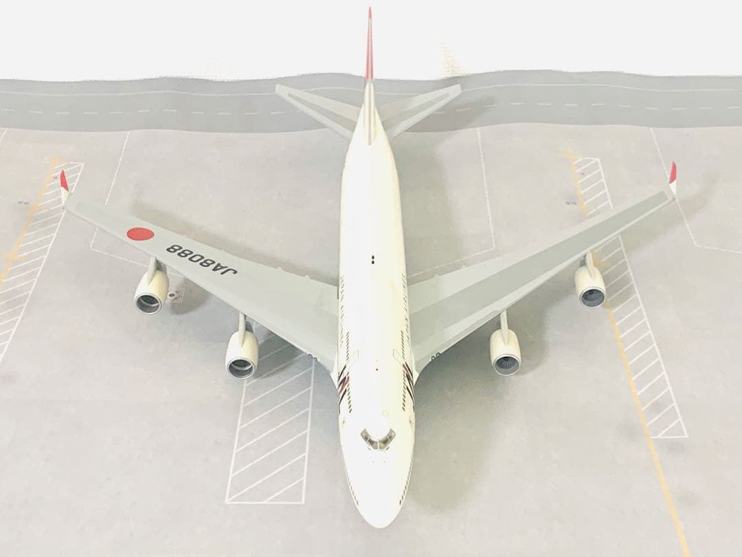 jalux公認モデル／ホーガン製1/200日本航空Ｂ７４７－４００太陽とアーク機