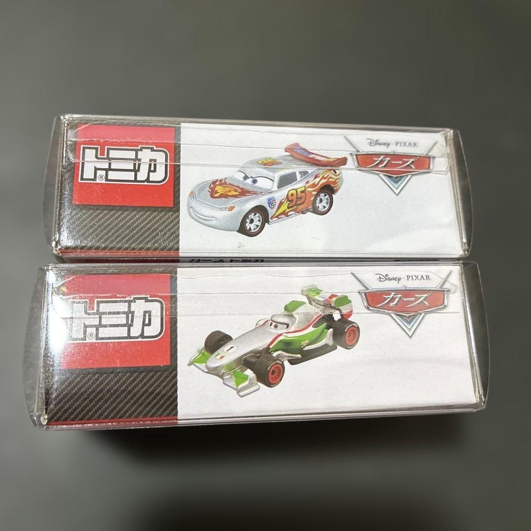 トミカ カーズ 2台　トイザらスオリジナル　レア　マックイーン・ベルヌーイ　廃盤