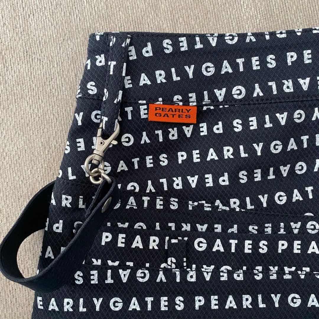 PEARLY GATES ロゴプリント スカート