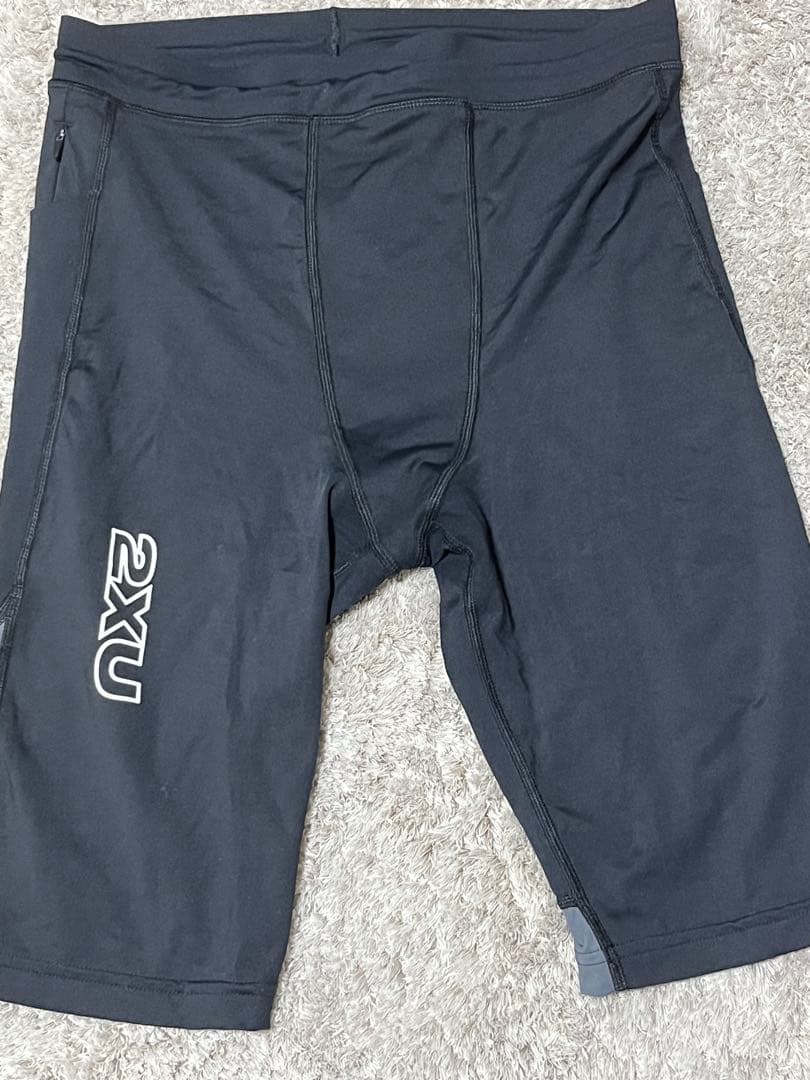 2XU メンズ　ハーフタイツ　Mサイズ