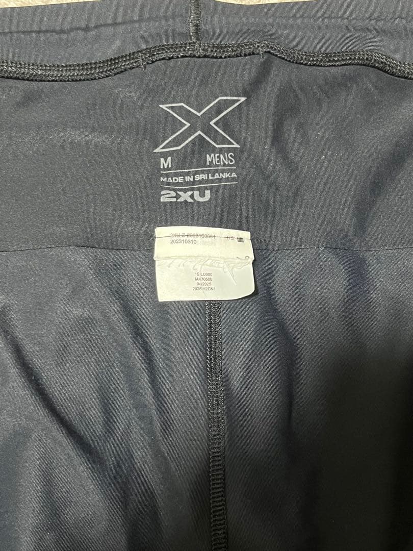 2XU メンズ　ハーフタイツ　Mサイズ