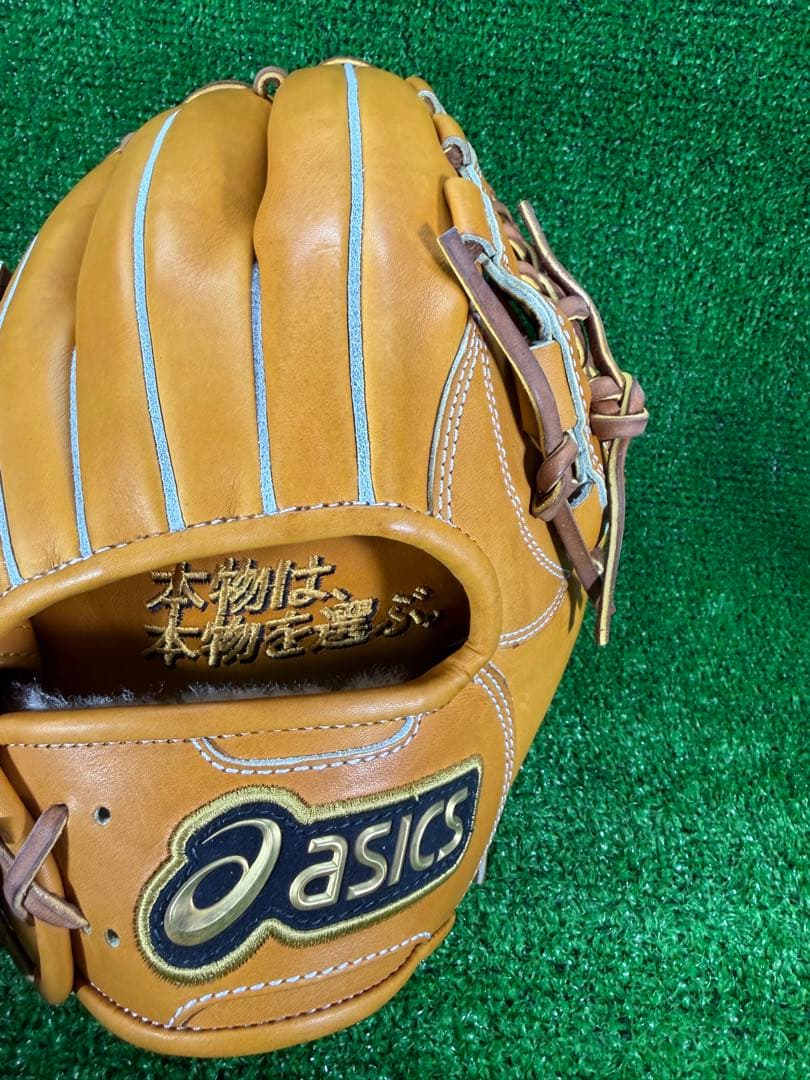 アシックス 硬式グラブ 内野手用 限定 ゴールドステージ BGU51H