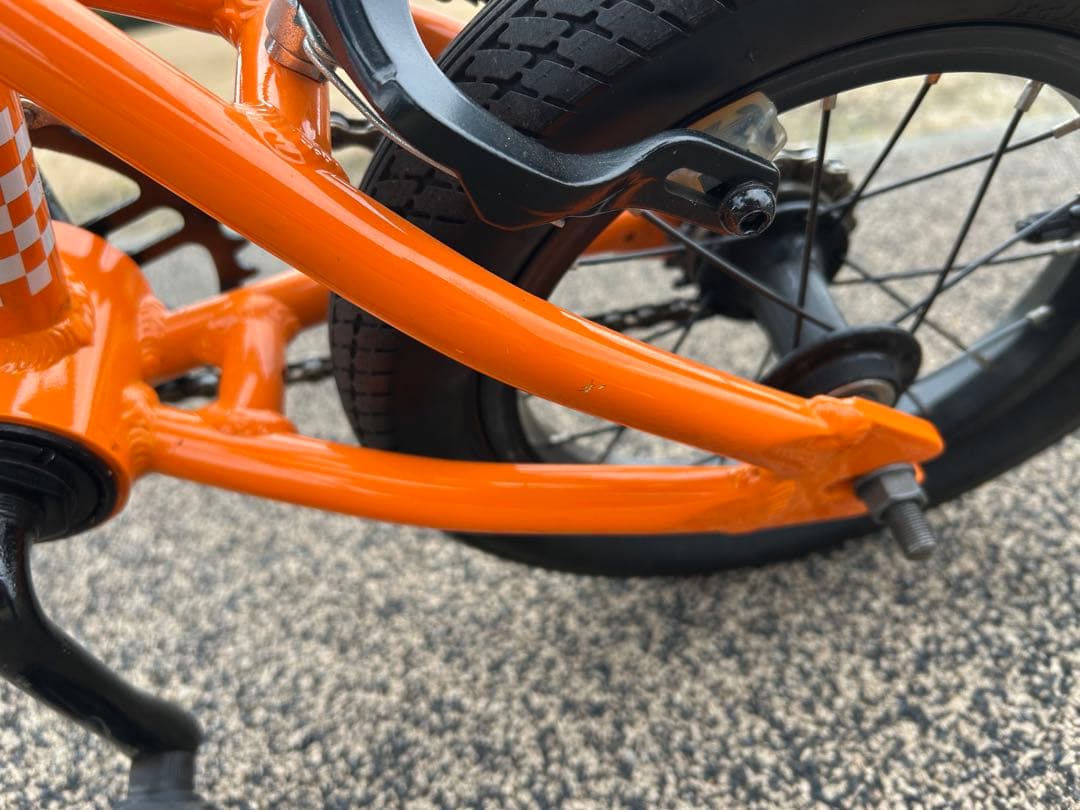 DURCUSONE RECTUS ダーカスワン オレンジ 14インチ子供用自転車