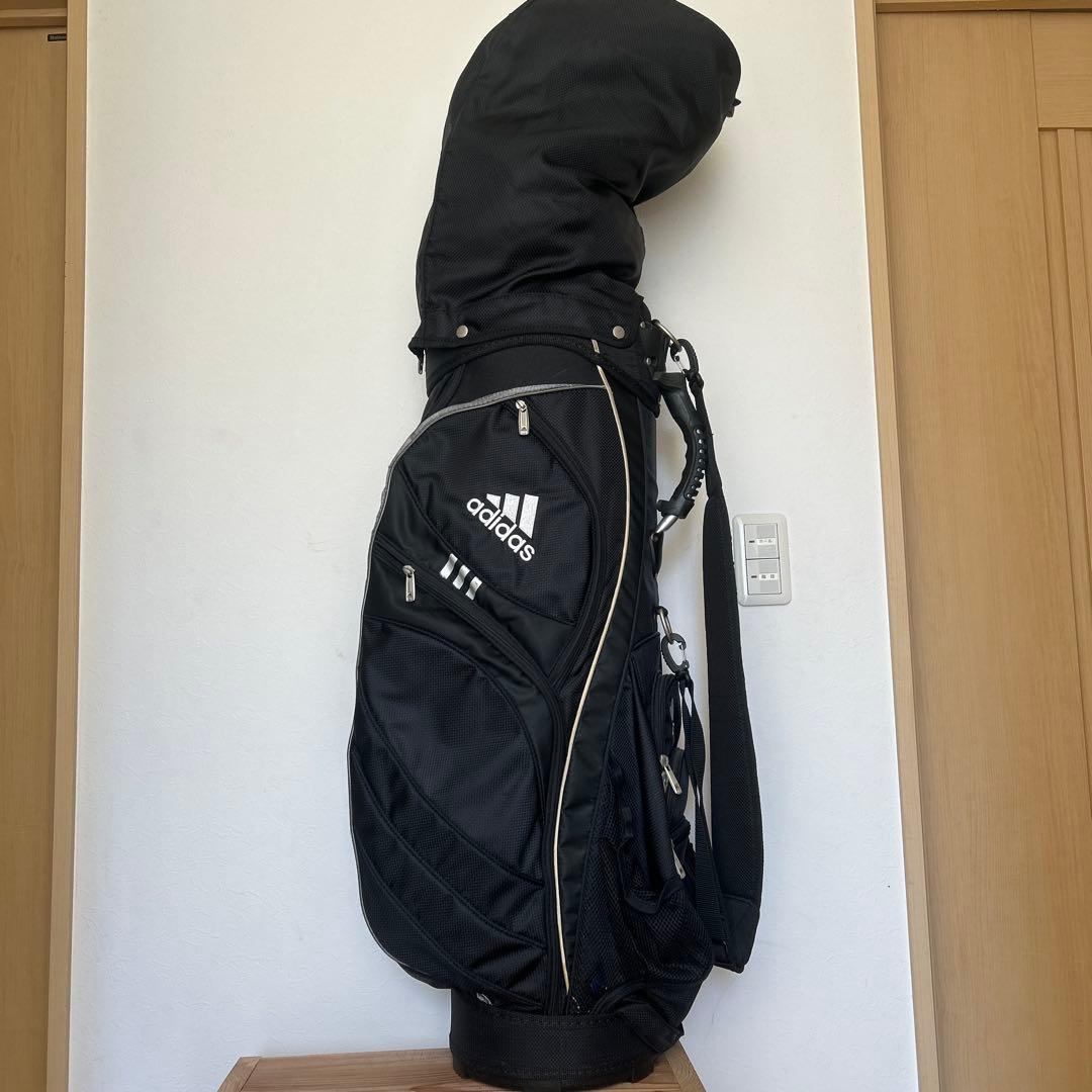 adidas キャディバッグ 黒