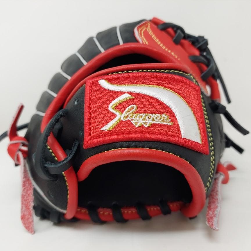 久保田スラッガー 少年軟式グローブ LT25-GJ5 J6H型 レッド×ブラック