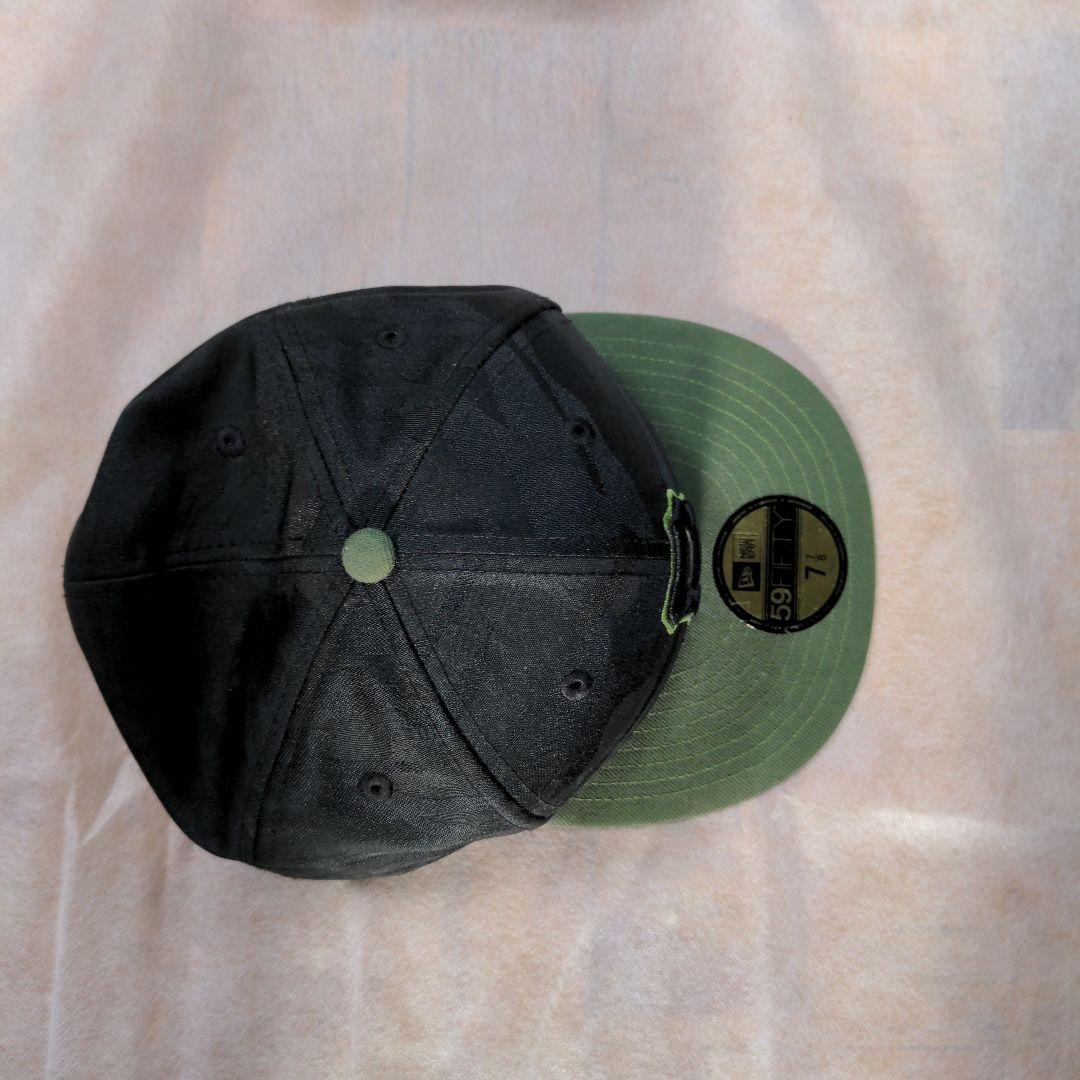 NEW ERA ピッツバーグ　パイレーツ　迷彩カラーのキャップ　7-7/8