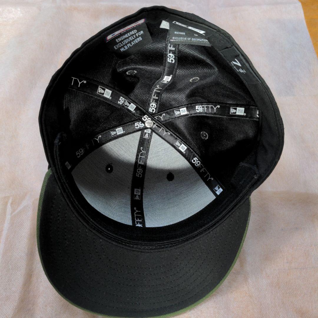 NEW ERA ピッツバーグ　パイレーツ　迷彩カラーのキャップ　7-7/8