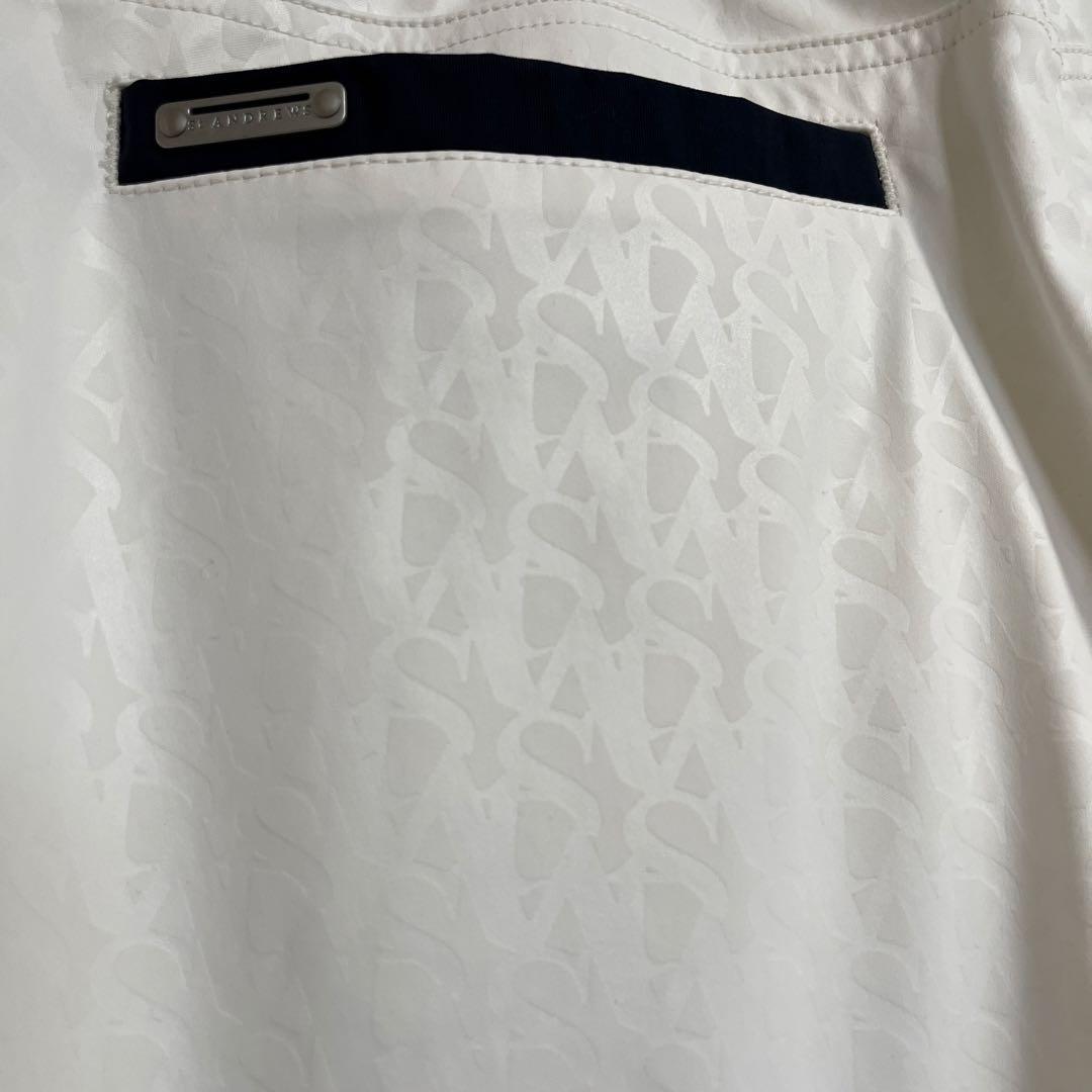 St ANDREWS ロゴ入りホワイトパンツ