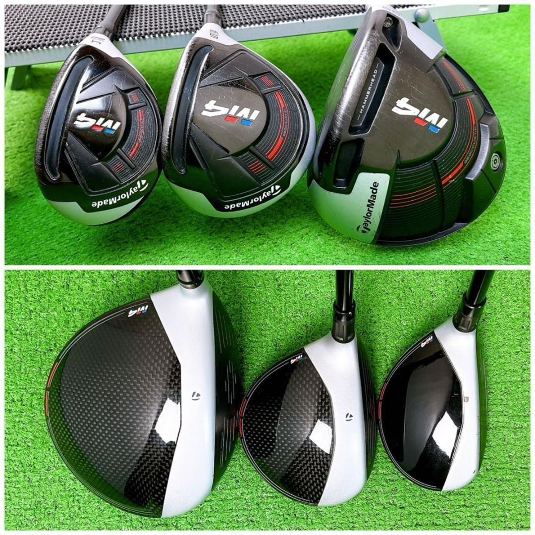 メンズ テーラーメイド M4 ゴルフクラブセット 右打ち 12本 初心者　入門者