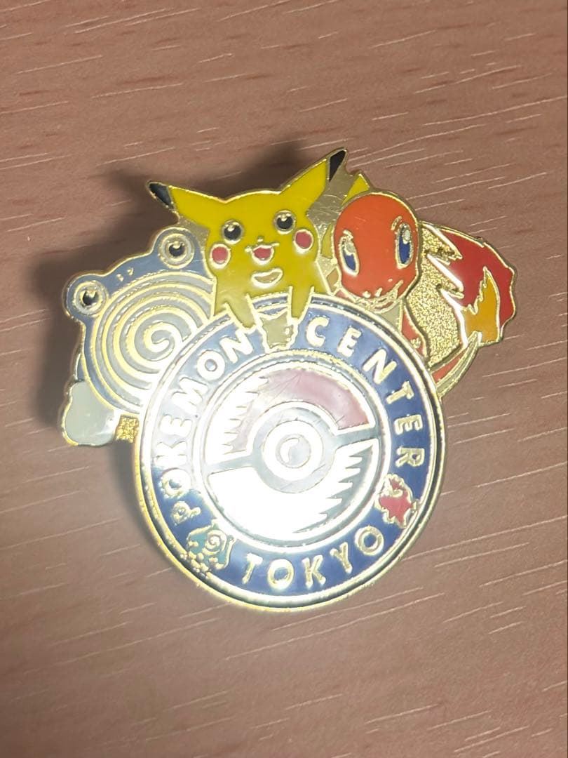 ポケモンセンタートウキョーロゴピンズ ピンバッジ 1998年初代 東京 オープン