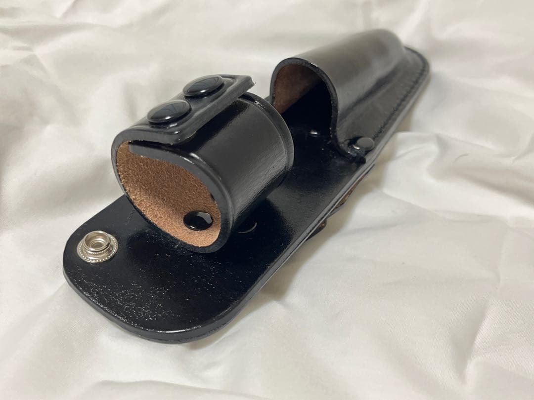 ジストス41型用　警棒ケース　革製　ダブルホック