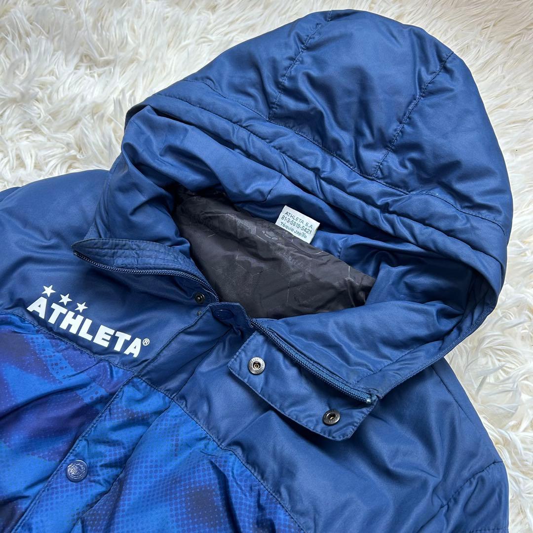 ATHLETA アスレタ ダウン レディース キッズ ベンチコート160
