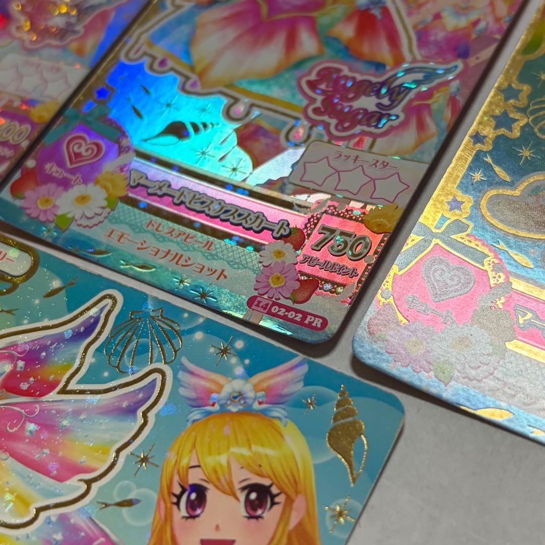 アイカツカード 星宮いちご 星座 マーメイドピスケスコーデ プレミアム