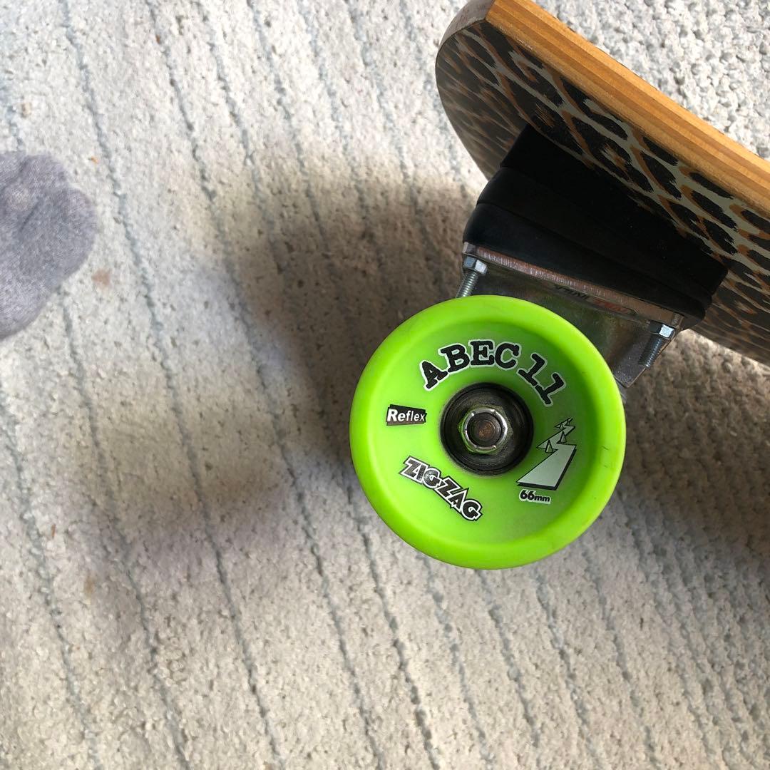 MINI SHREDDER ヒョウ柄スケートボード