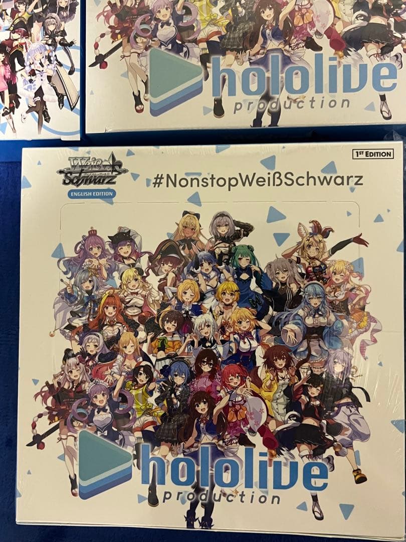 ヴァイスシュヴァルツ　ホロライブ　新品未開封box 5種セット