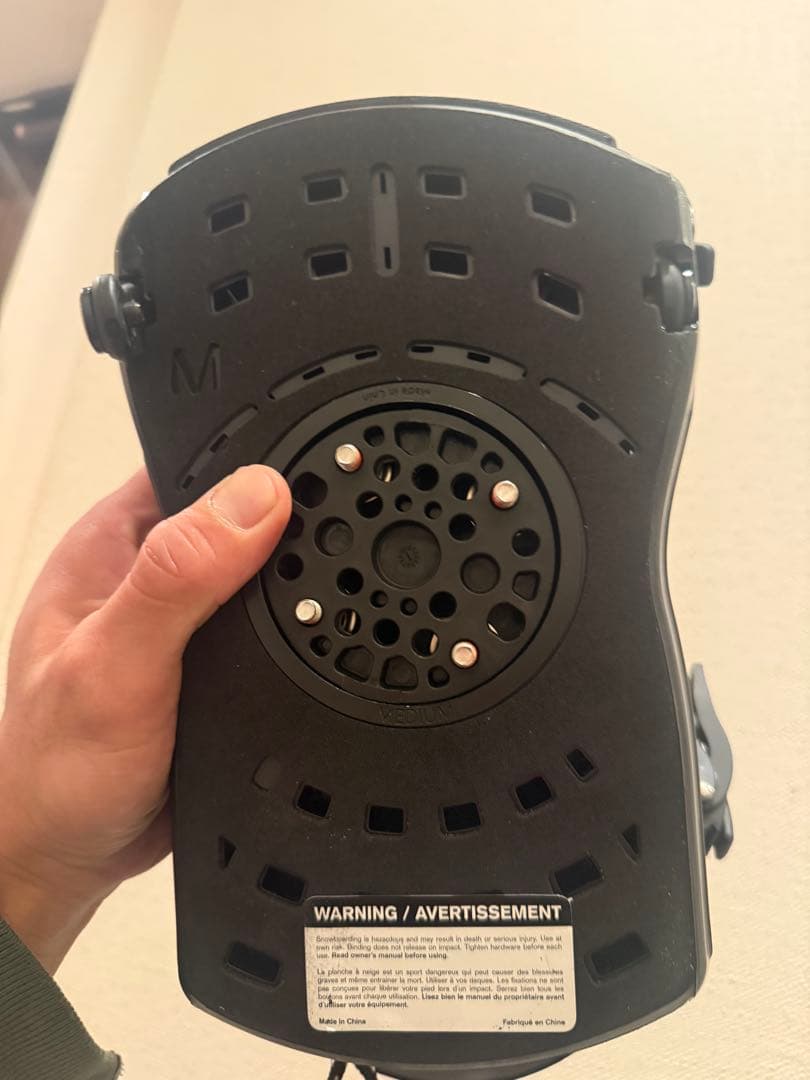 新品　RIDE c-4スノーボードビンディング ブラック