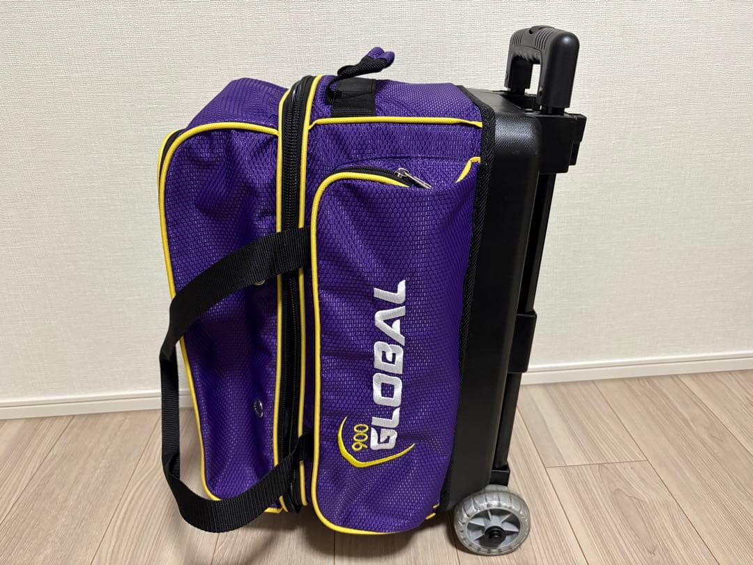 900global 2ボールカート　ボウリングバッグ
