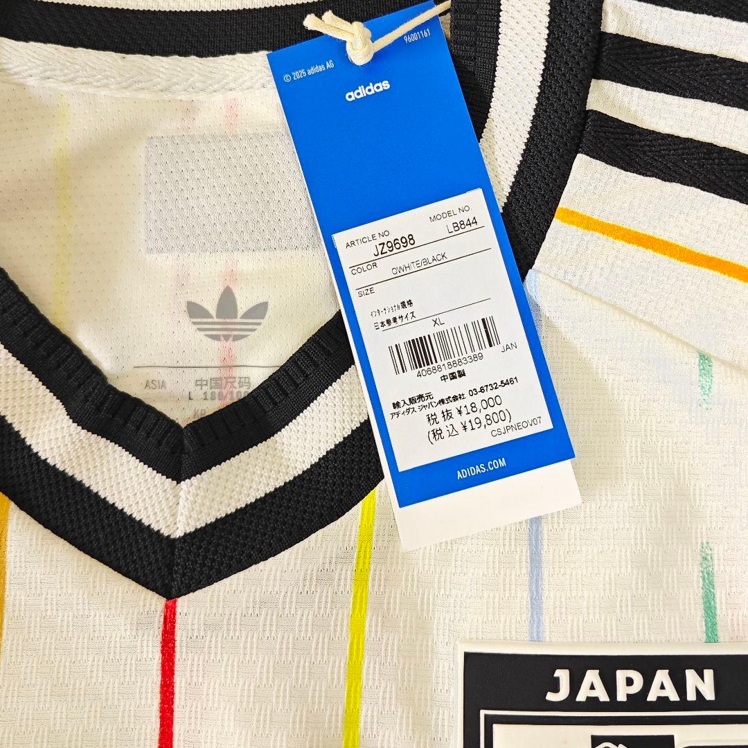 正規品 オーセンティック 日本代表 2026 アウェイ 長袖 JZ9698 XL