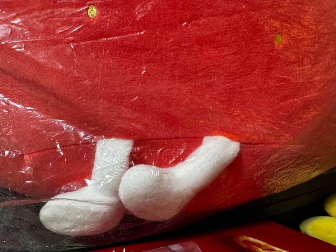 ナガノのいちご　ぬいぐるみくじ　A賞　超特大いちごぬいぐるみ 未使用