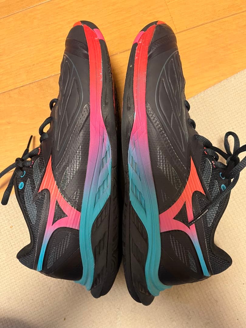 限定 ミズノ MIZUNO バドミントン シューズ ウェーブファング フィット
