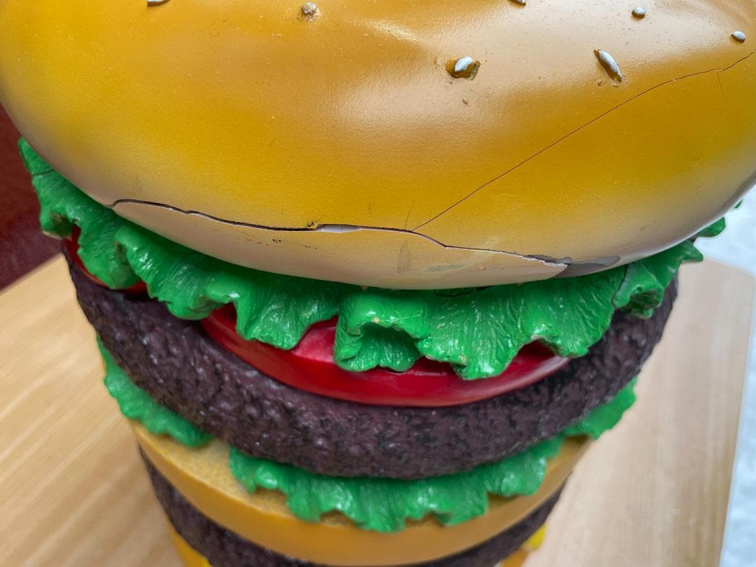 ハンバーガー　椅子　アメリカン　雑貨　インテリア　ガレージ　スツール