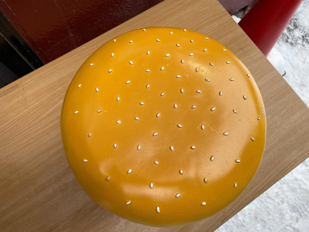 ハンバーガー　椅子　アメリカン　雑貨　インテリア　ガレージ　スツール
